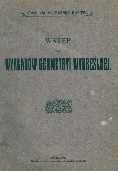 Wstęp do wykładów geometryi wykreślnej